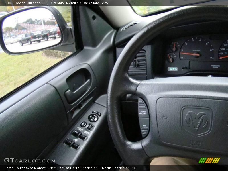 Graphite Metallic / Dark Slate Gray 2002 Dodge Durango SLT