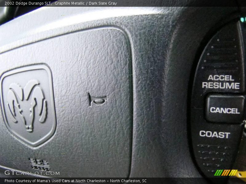 Graphite Metallic / Dark Slate Gray 2002 Dodge Durango SLT