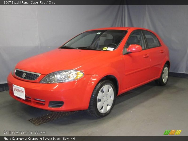 Super Red / Grey 2007 Suzuki Reno