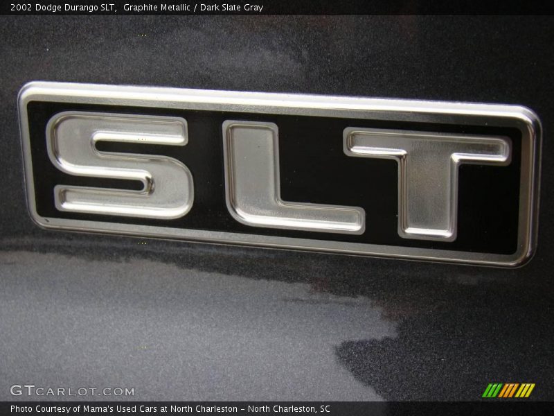 Graphite Metallic / Dark Slate Gray 2002 Dodge Durango SLT