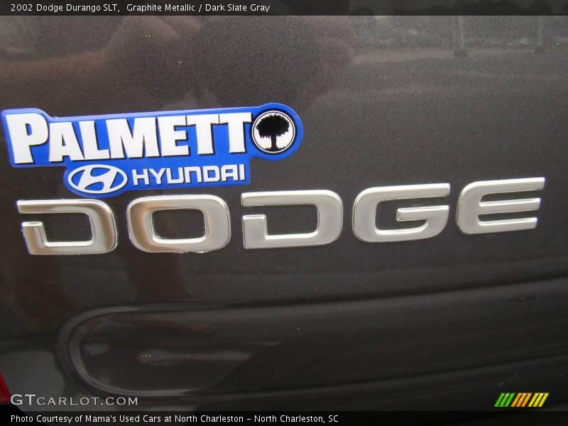 Graphite Metallic / Dark Slate Gray 2002 Dodge Durango SLT