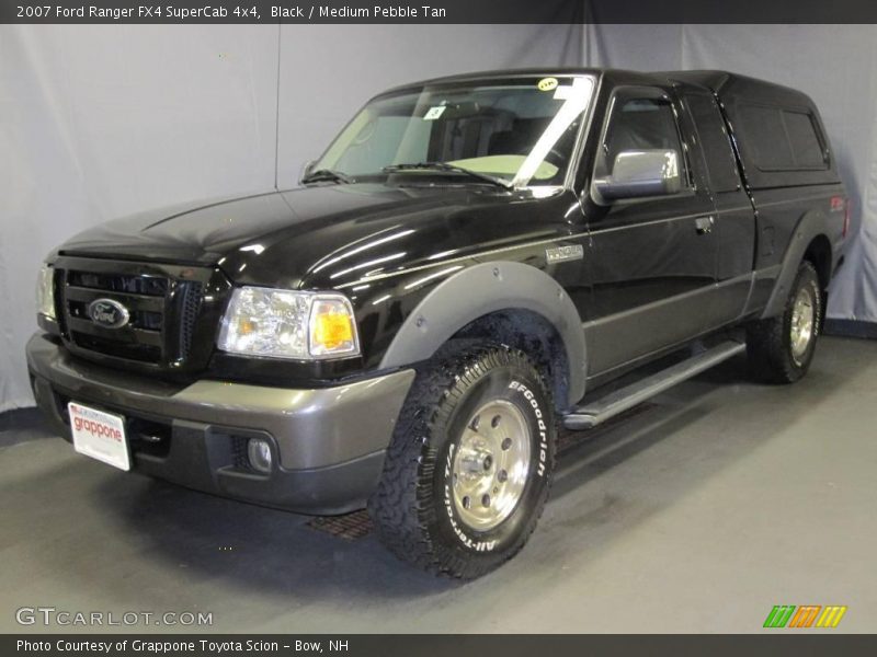 Black / Medium Pebble Tan 2007 Ford Ranger FX4 SuperCab 4x4