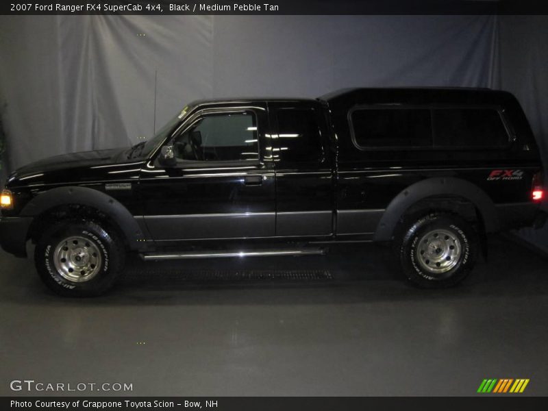 Black / Medium Pebble Tan 2007 Ford Ranger FX4 SuperCab 4x4