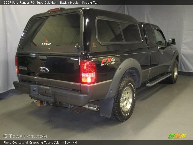 Black / Medium Pebble Tan 2007 Ford Ranger FX4 SuperCab 4x4