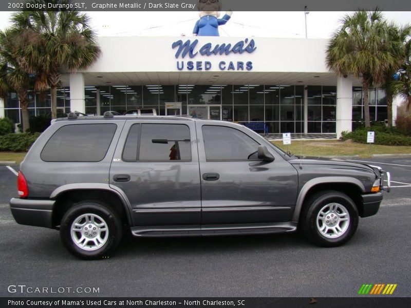 Graphite Metallic / Dark Slate Gray 2002 Dodge Durango SLT