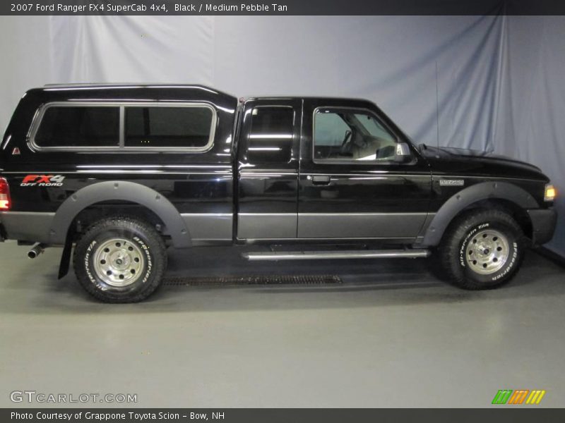 Black / Medium Pebble Tan 2007 Ford Ranger FX4 SuperCab 4x4
