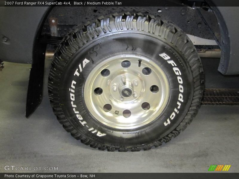 Black / Medium Pebble Tan 2007 Ford Ranger FX4 SuperCab 4x4