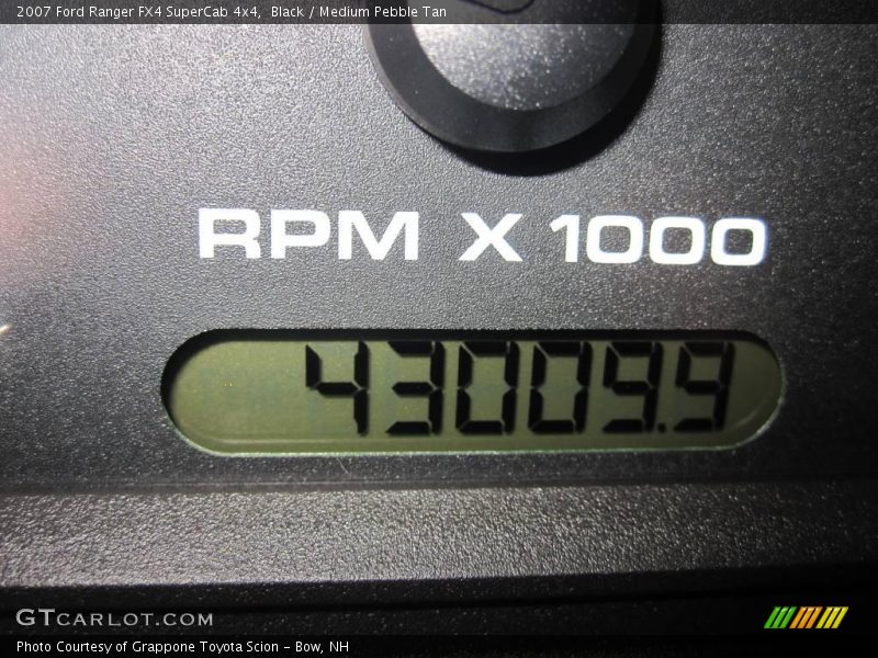 Black / Medium Pebble Tan 2007 Ford Ranger FX4 SuperCab 4x4