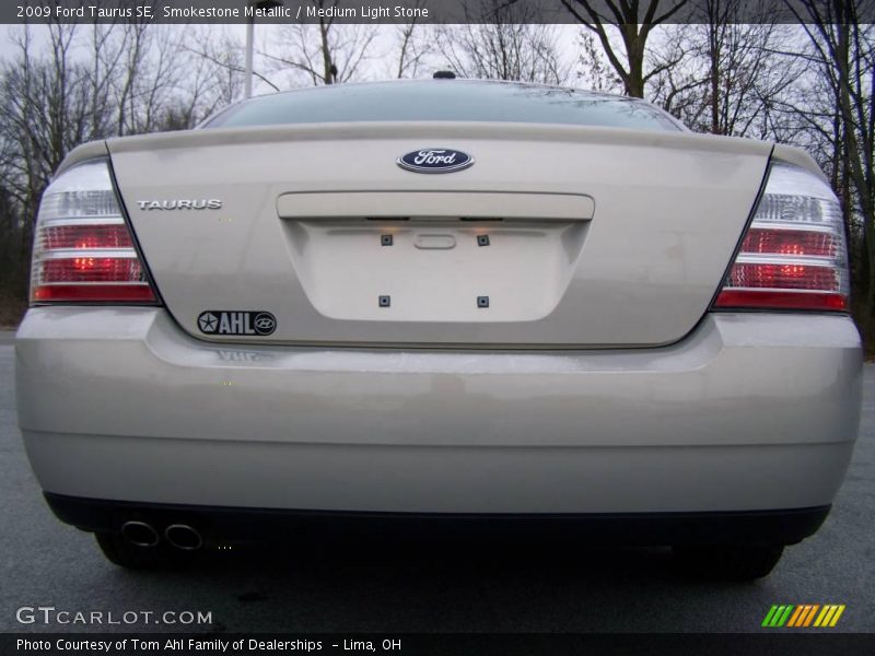 Smokestone Metallic / Medium Light Stone 2009 Ford Taurus SE