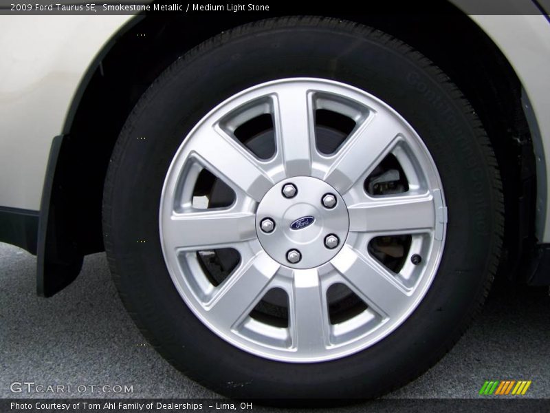 Smokestone Metallic / Medium Light Stone 2009 Ford Taurus SE