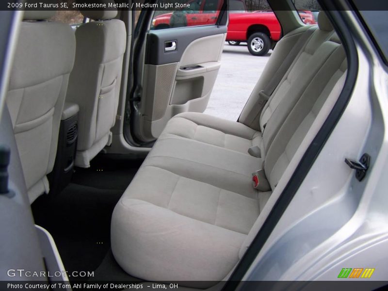Smokestone Metallic / Medium Light Stone 2009 Ford Taurus SE