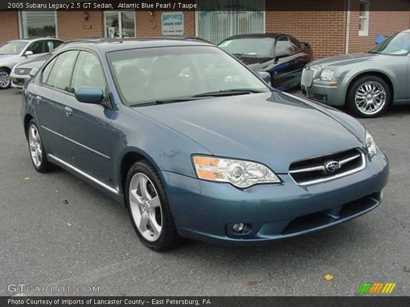 Atlantic Blue Pearl / Taupe 2005 Subaru Legacy 2.5 GT Sedan