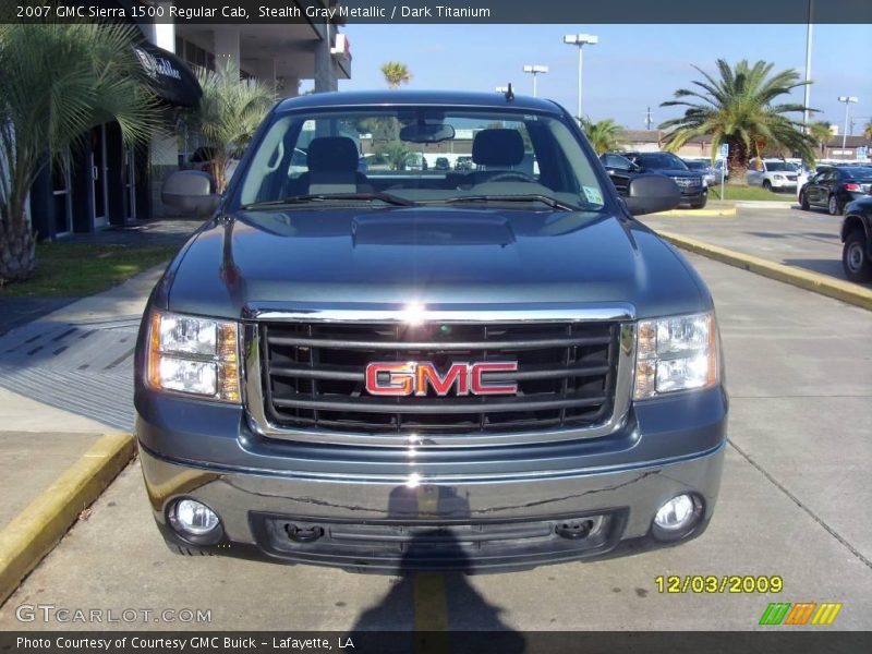 Stealth Gray Metallic / Dark Titanium 2007 GMC Sierra 1500 Regular Cab