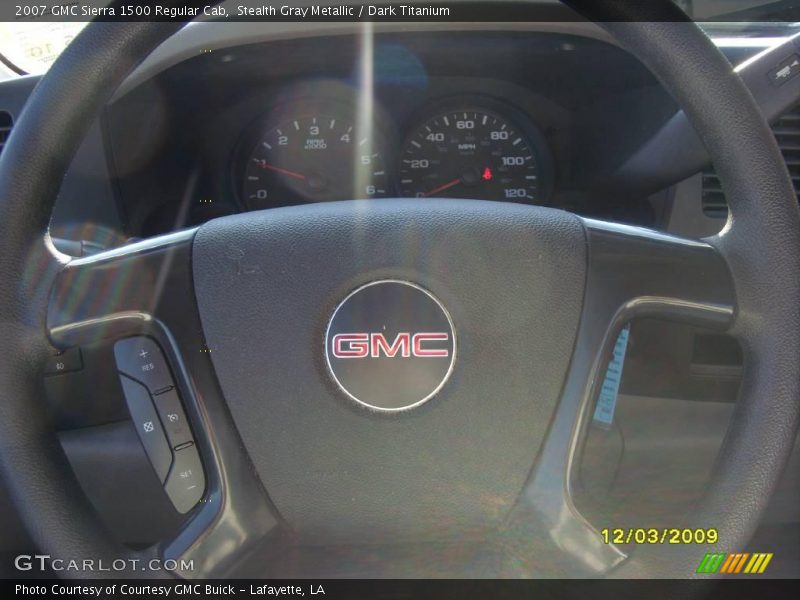 Stealth Gray Metallic / Dark Titanium 2007 GMC Sierra 1500 Regular Cab