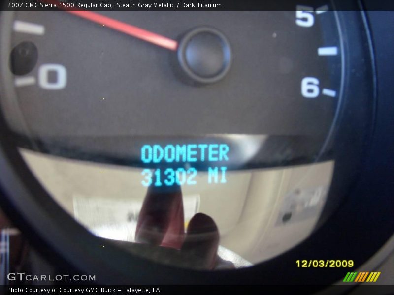 Stealth Gray Metallic / Dark Titanium 2007 GMC Sierra 1500 Regular Cab