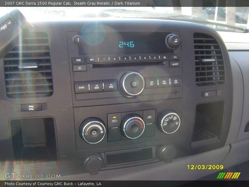 Stealth Gray Metallic / Dark Titanium 2007 GMC Sierra 1500 Regular Cab