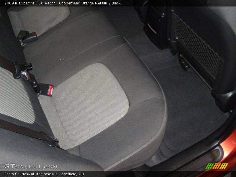 Copperhead Orange Metallic / Black 2009 Kia Spectra 5 SX Wagon
