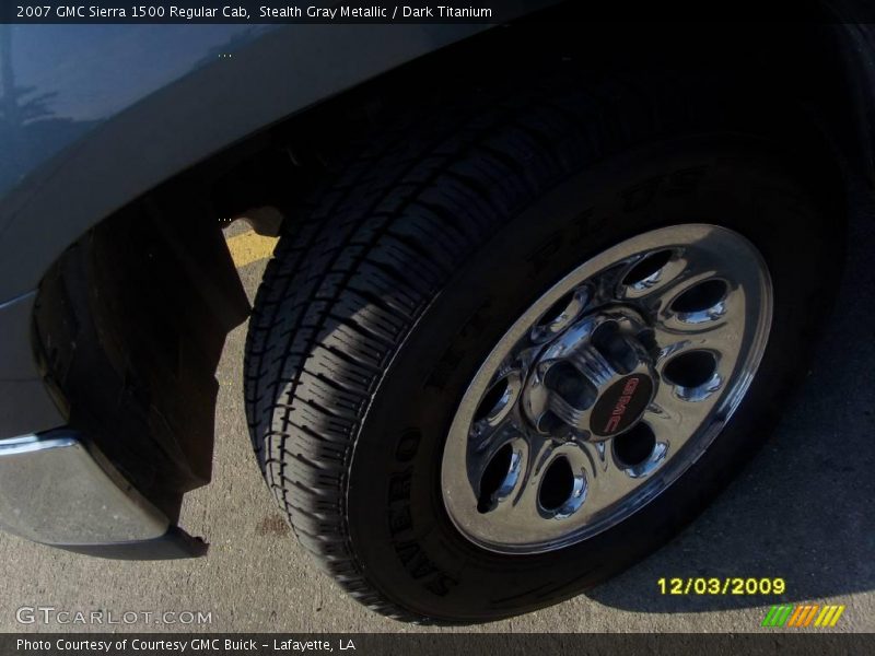 Stealth Gray Metallic / Dark Titanium 2007 GMC Sierra 1500 Regular Cab
