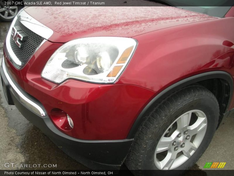 Red Jewel Tintcoat / Titanium 2007 GMC Acadia SLE AWD