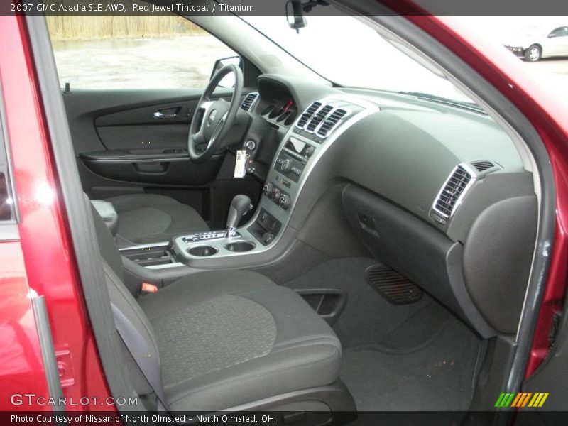 Red Jewel Tintcoat / Titanium 2007 GMC Acadia SLE AWD