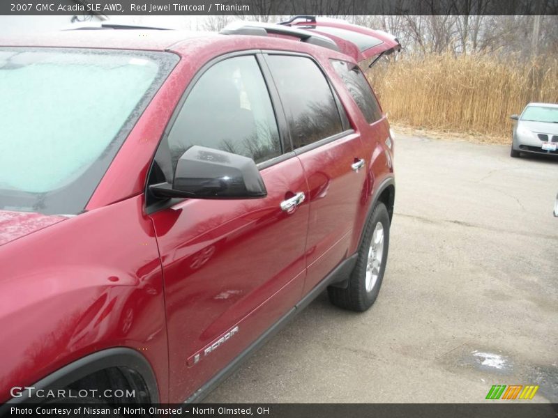 Red Jewel Tintcoat / Titanium 2007 GMC Acadia SLE AWD