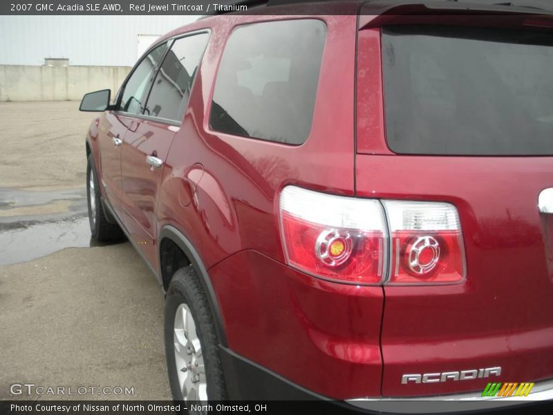 Red Jewel Tintcoat / Titanium 2007 GMC Acadia SLE AWD