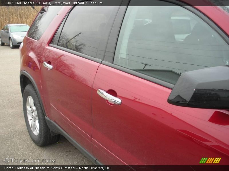 Red Jewel Tintcoat / Titanium 2007 GMC Acadia SLE AWD
