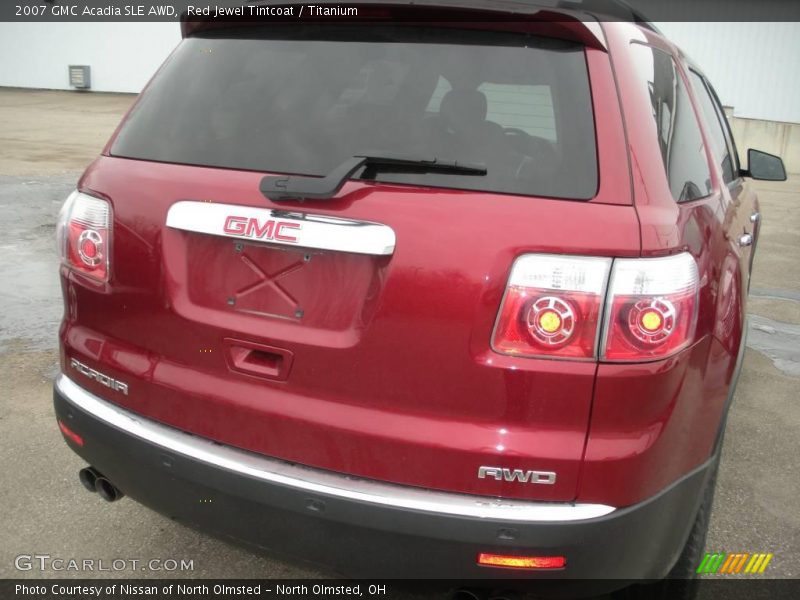 Red Jewel Tintcoat / Titanium 2007 GMC Acadia SLE AWD