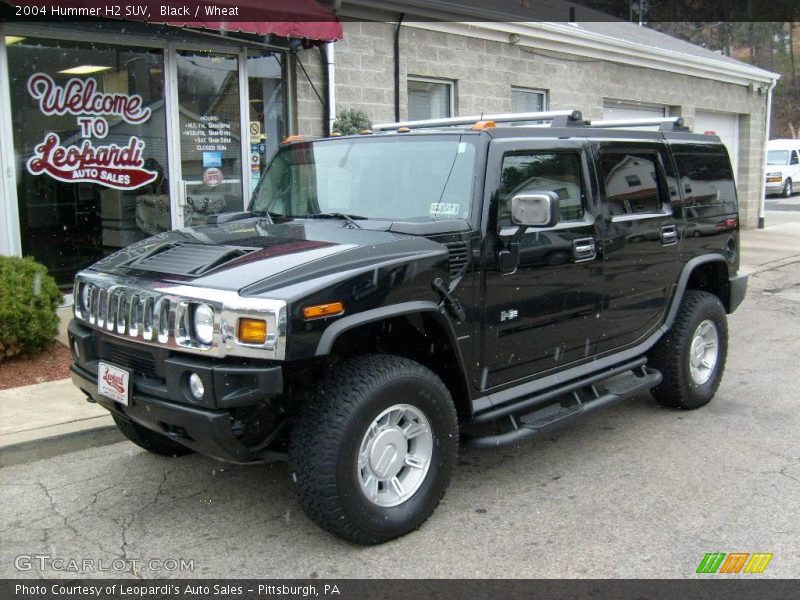 Black / Wheat 2004 Hummer H2 SUV