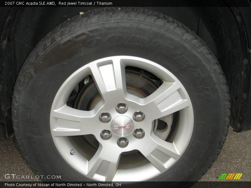 Red Jewel Tintcoat / Titanium 2007 GMC Acadia SLE AWD