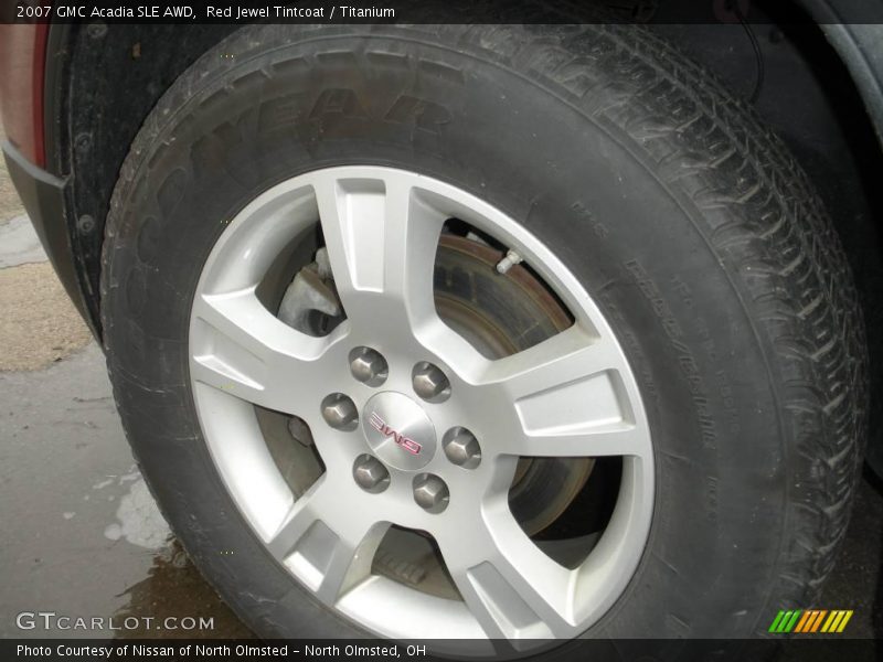 Red Jewel Tintcoat / Titanium 2007 GMC Acadia SLE AWD
