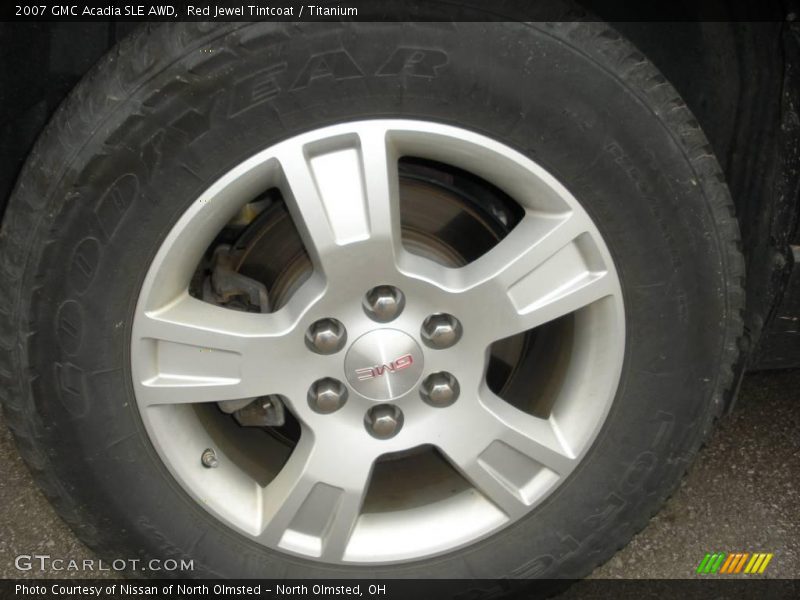 Red Jewel Tintcoat / Titanium 2007 GMC Acadia SLE AWD
