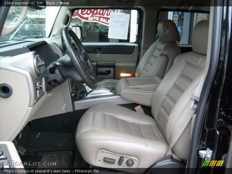 Black / Wheat 2004 Hummer H2 SUV
