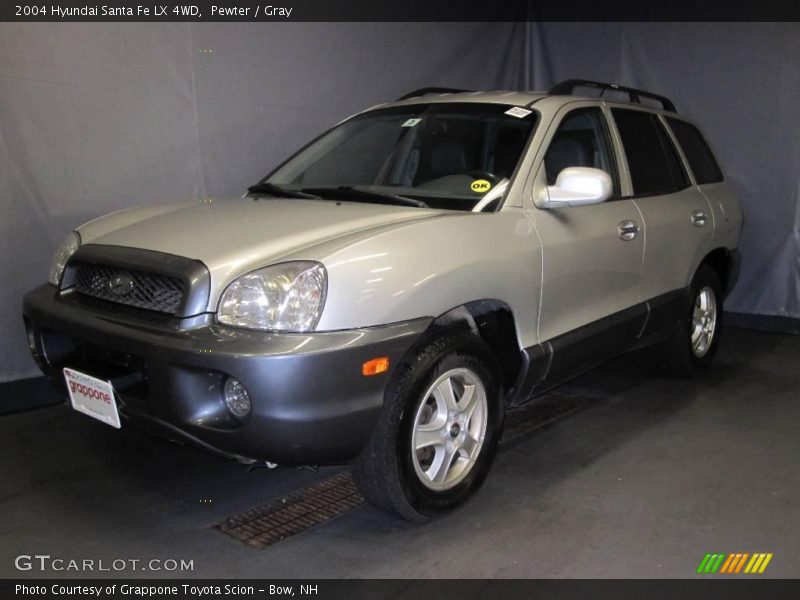 Pewter / Gray 2004 Hyundai Santa Fe LX 4WD