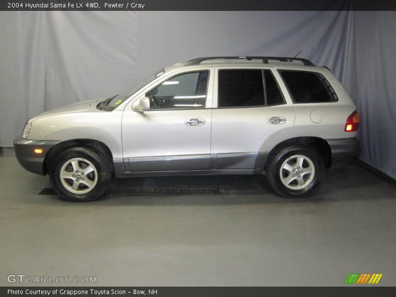 Pewter / Gray 2004 Hyundai Santa Fe LX 4WD
