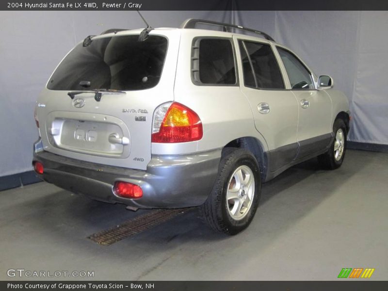 Pewter / Gray 2004 Hyundai Santa Fe LX 4WD