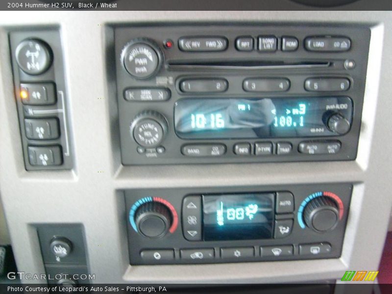 Black / Wheat 2004 Hummer H2 SUV