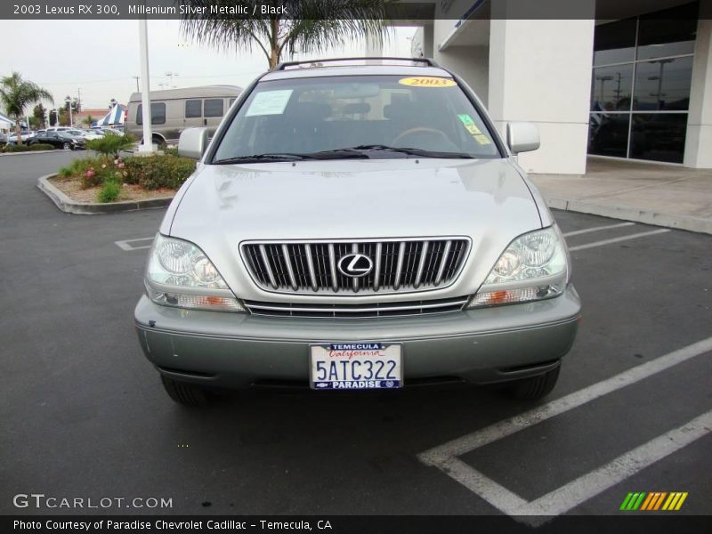 Millenium Silver Metallic / Black 2003 Lexus RX 300