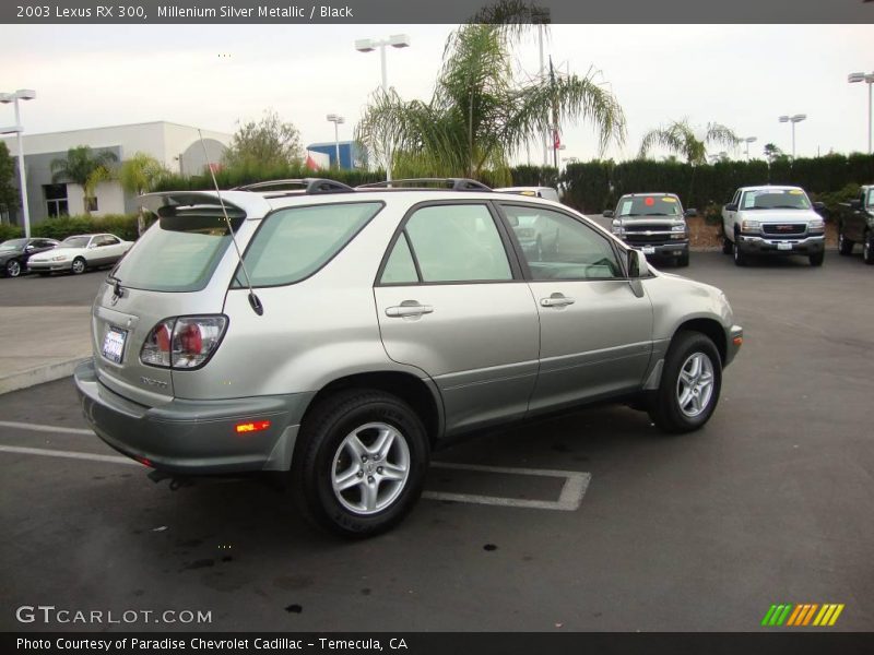 Millenium Silver Metallic / Black 2003 Lexus RX 300