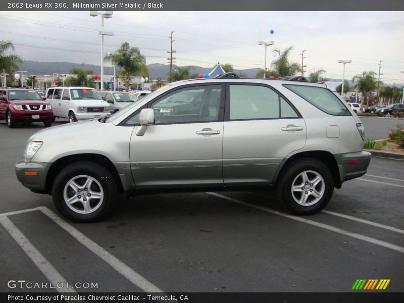 Millenium Silver Metallic / Black 2003 Lexus RX 300