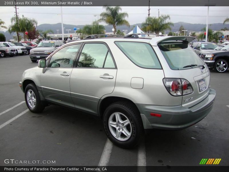 Millenium Silver Metallic / Black 2003 Lexus RX 300