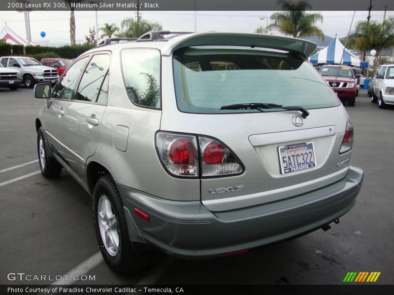 Millenium Silver Metallic / Black 2003 Lexus RX 300