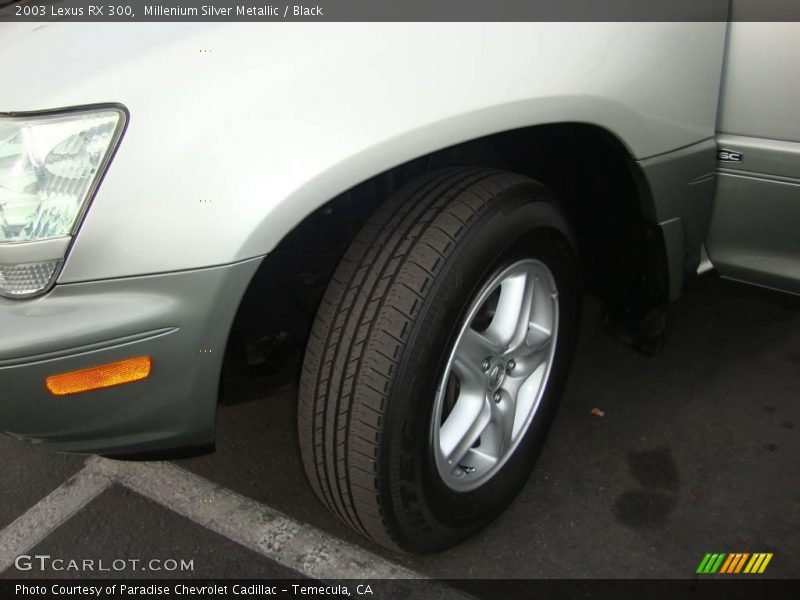 Millenium Silver Metallic / Black 2003 Lexus RX 300