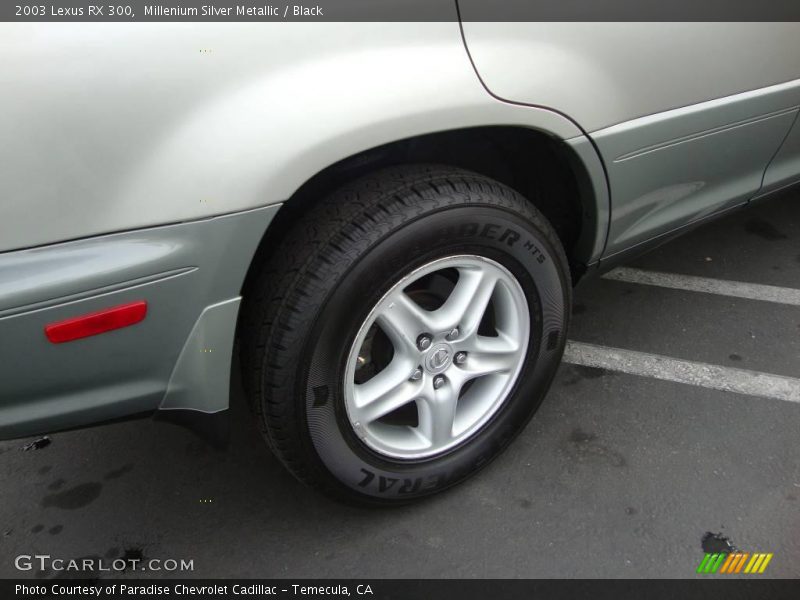 Millenium Silver Metallic / Black 2003 Lexus RX 300