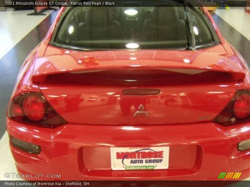 Patriot Red Pearl / Black 2001 Mitsubishi Eclipse GT Coupe