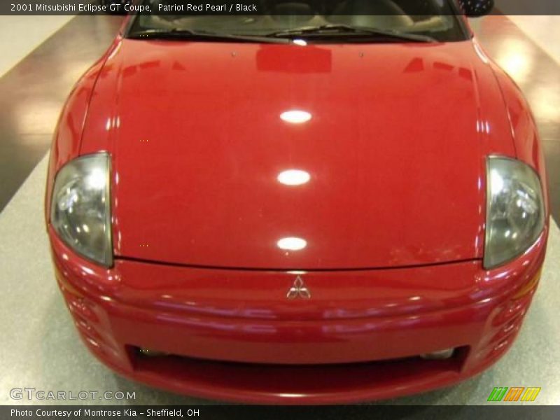 Patriot Red Pearl / Black 2001 Mitsubishi Eclipse GT Coupe