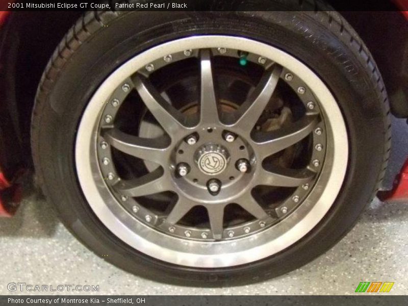 Patriot Red Pearl / Black 2001 Mitsubishi Eclipse GT Coupe