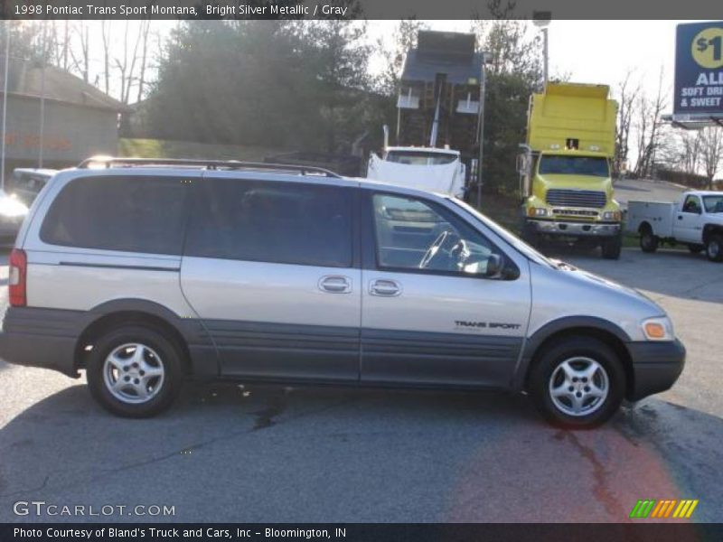 Bright Silver Metallic / Gray 1998 Pontiac Trans Sport Montana