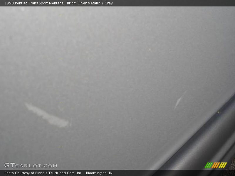 Bright Silver Metallic / Gray 1998 Pontiac Trans Sport Montana