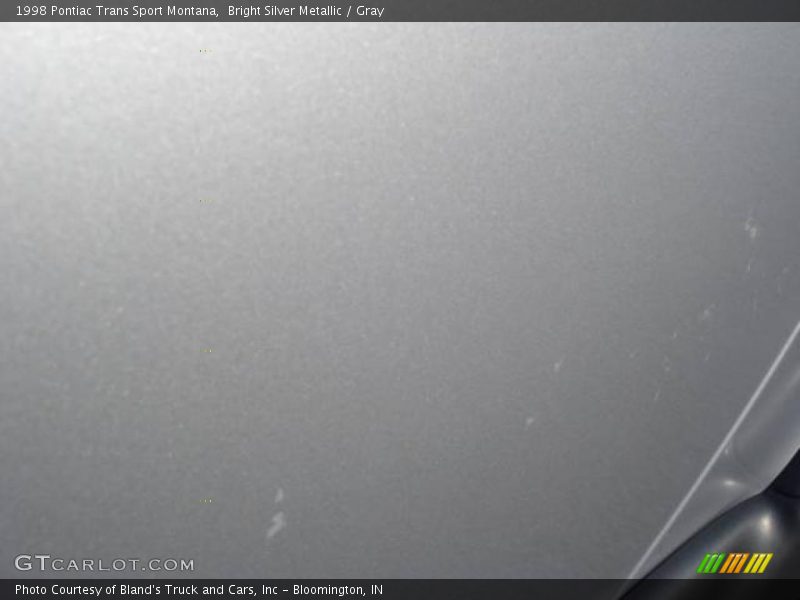 Bright Silver Metallic / Gray 1998 Pontiac Trans Sport Montana